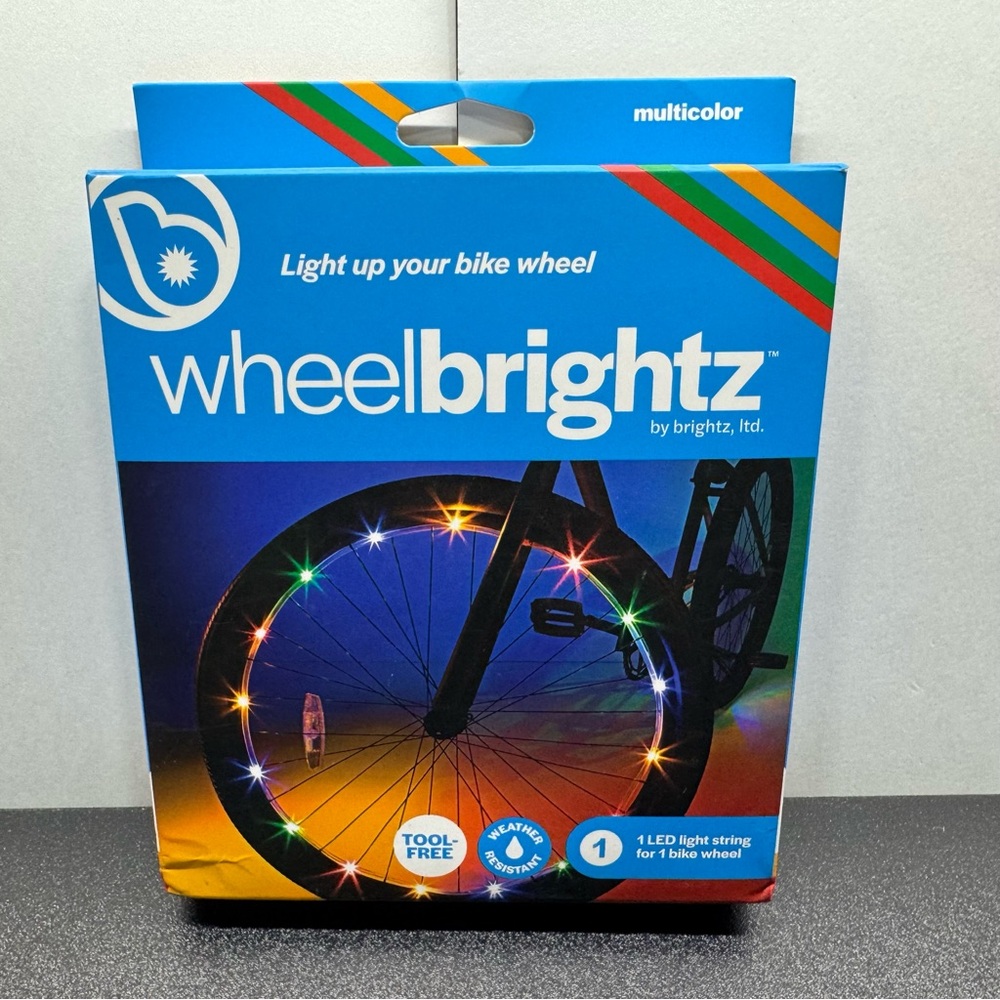 Wheelbrightz LED Multi-Color Bicycle Rim Lights Choose From 14 Colors NEW